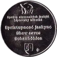 Token - Show caves Demänovská jaskyňa slobody