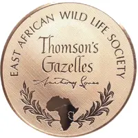 Medal - East African Wild Life Society Thomson's gazelles