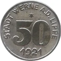 50 Pfennig - Werne a. d. Lippe