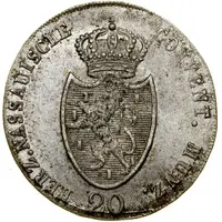 20 Kreuzers - Frederick August