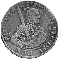 1 Rijksdaalder `Helmeted Rijksdaalder / Prinsendaalder` Horn