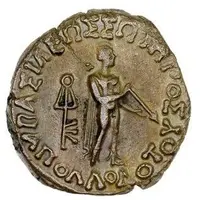 Æ Obol - Apollodotus II