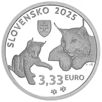 3,33 Euros Eurasian Lynx