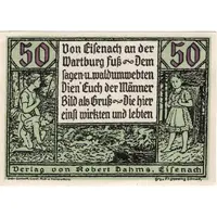 50 Pfennig Verlag von Robert Dahms