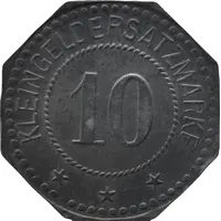 10 Pfennig - Eggolsheim Johann Kraus Erstes Gem. Warengeschäft