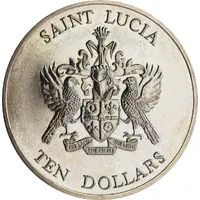 10 Dollars - Elizabeth II Battle of the Saints