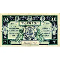 1 Franc - Chambre de Commerce d'Aurillac [15]