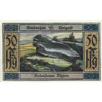 50 Pfennig Buchdruckerei Rehmann