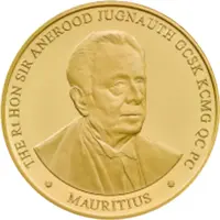 2000 Rupees Bank of Mauritius 55th ANNIVERSARY