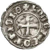 Denier - Louis of Burgundy