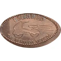 Elongated coin The Bermuda Mopeds