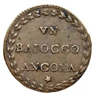 1 Baiocco - Pius VI Undated