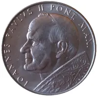 Medal - Ioannes Paulus II Visit in Czechoslovakia 1990
