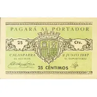 25 Céntimos Calasparra
