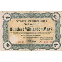 100 000 000 000 Mark