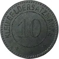 10 Pfennigs - Mannheim Josef Hermann