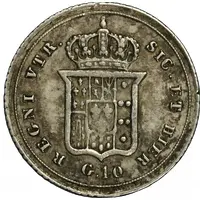 10 Grana - Ferdinando II