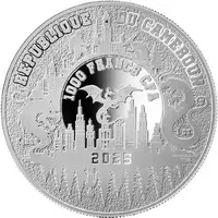 1000 Francs CFA Evil Clown