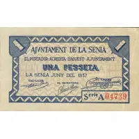 1 Peseta La Sénia