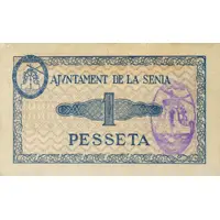 1 Peseta La Sénia