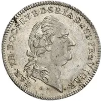 10 Kreuzers - Charles Theodore Konventionskreuzer, Vicariat