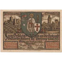 50 Pfennig Luther Jubilee Series