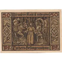 50 Pfennig Luther Jubilee Series