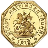 25 Pfennig - Hattingen Pattern