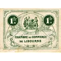 1 Franc - Chambre de Commerce de Libourne 33