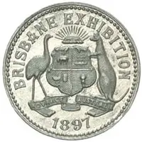 Medal - Brisbane Exhibition Trackson Brothers