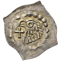 1 Pfennig 'Vierzipfeliger Pfennig' - Egino VI