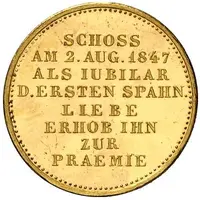 1 Ducat - Frederick August II Schützen Dukat