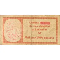 1 Peseta Almacelles