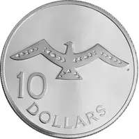 10 Dollars - Elizabeth II 2nd portrait, Set Issue