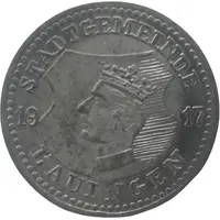 5 Pfennig - Lauingen