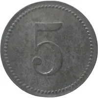 5 Pfennig - Lauingen