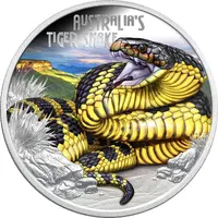 1 Dollar - Charles III Tiger Snake