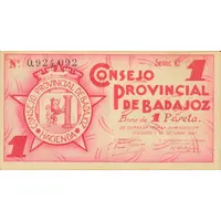 1 Peseta Badajoz