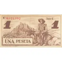 1 Peseta Badajoz