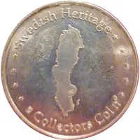 Swedish Heritage Collectors Coin - Naturhistoriska Riksmuseet