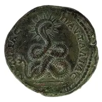 Æ28 - Caracalla OVΛΠIAC ΠAVTAΛΙAC