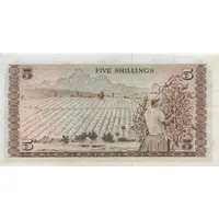 5 Shillings Western numerals only