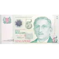 5 Dollars MAS, paper