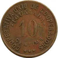 10 Centimos - Cooperativa Unió de Cooperadors
