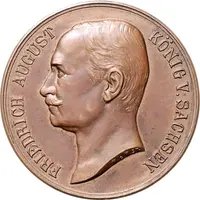 Medal - Friedrich August III - World War I
