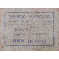 1 Peseta Salsadella