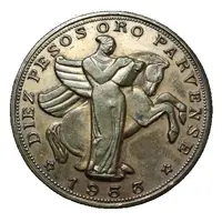 10 Pesos Oro Parvense