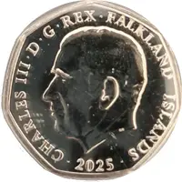 50 Pence - Charles III Nighttime Blackout