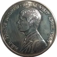 50 Pence - Elizabeth II Royal Visit