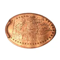 Elongated coin – Columbus' Tomb